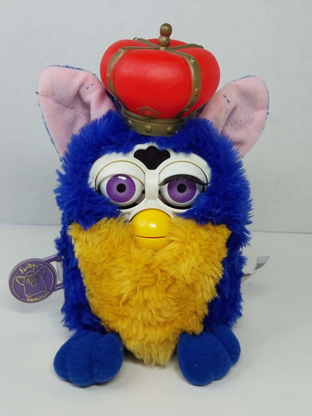 Vintage 1999-2000 Tiger Your Royal Majesty Furby Works Limited Edition WORKING